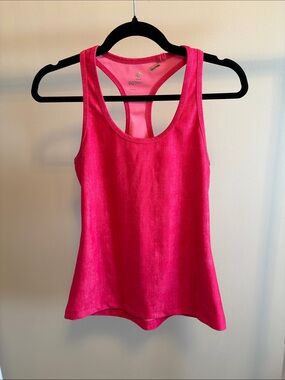 Bright Pink Stretch Racerback Tank Top - 90° by Reflex